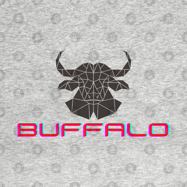 ฺBuffalo t shirt by Narot design shop